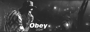 Signature made for Obey in 2011