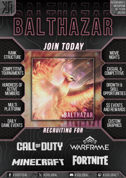 Squad recruitment poster made by KSI XiledLOTUS 7