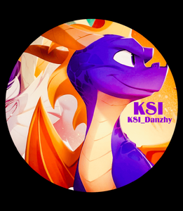 Profile picture made for KSI_Danzhy in June 2020