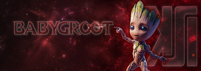 Banner made for BabyGroot in May 2025