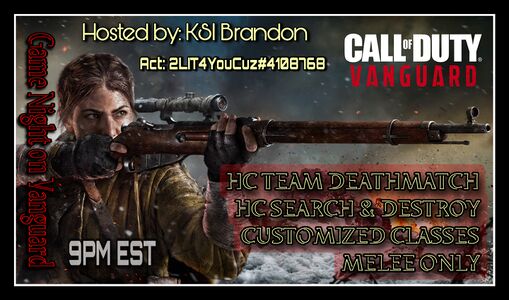 Image made for Game Night in February 2022