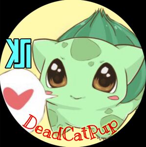 Profile picture made for DeadCatPup in July 2022