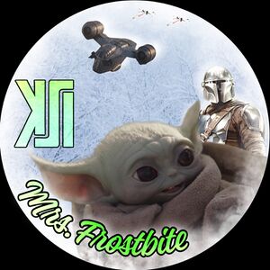 Profile picture made for Mrs. Frostbite in March 2023