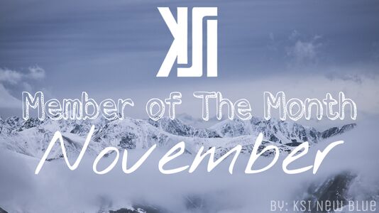 Banner made for Member of The Month November Article in 2019