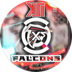 Profile picture made for KSI x Falcons in January 2020